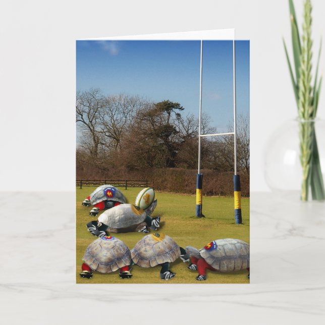 Turtle Rugby Kort (Framsida)
