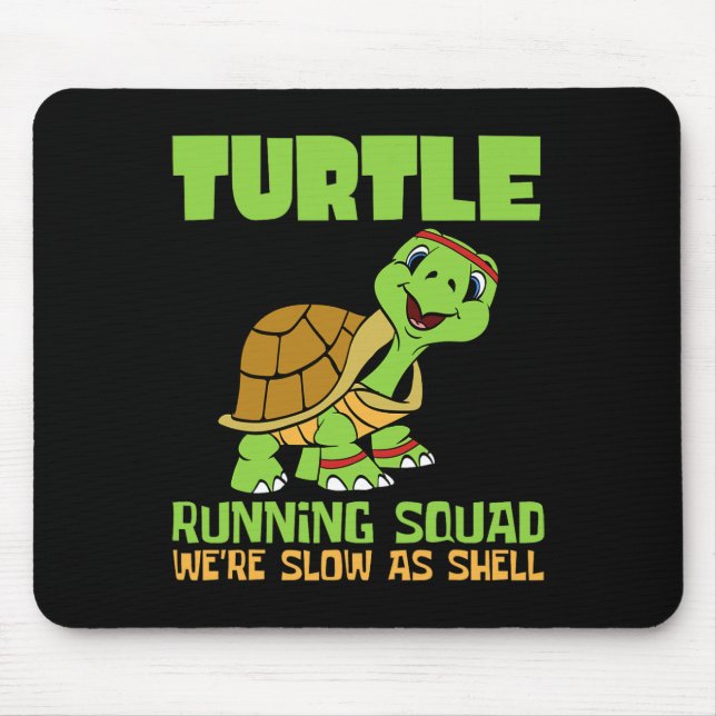 Turtle Running Squad Vi är långsamma som helvetets Musmatta (Framsidan)