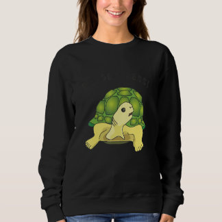 Turtle   saying   Pas de stress no stress T Shirt