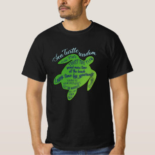 Turtle Sea Turtles Ocean Animal Sjöliv Gift Idea T Shirt