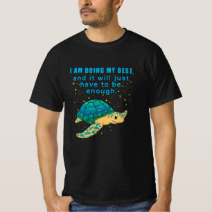 Turtle Sea Turtles Sjöliv Ocean Animal Gift Idea T Shirt
