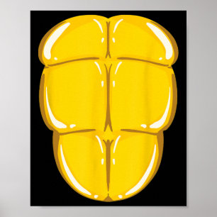 Turtle Snäcka Cute Tortoise Costume Funny Hallowee Poster
