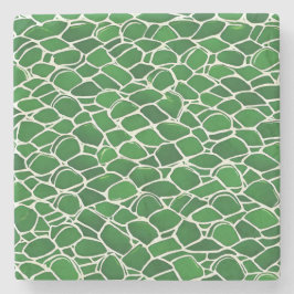 Turtle Snäcka Mönster Stenunderlägg