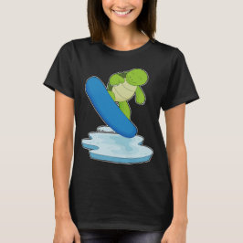 Turtle Snowboarder Snowboard T Shirt