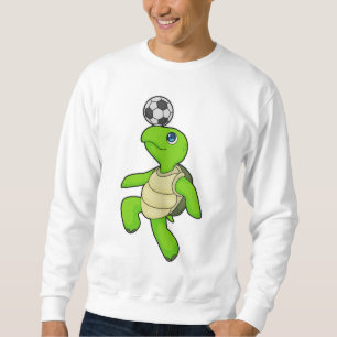 Turtle Soccer-spelare Lång Ärmad Tröja