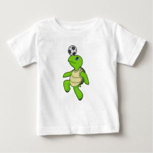Turtle Soccer-spelare T Shirt