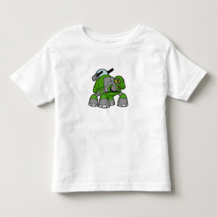 Turtle som Robot med Cannons T Shirt