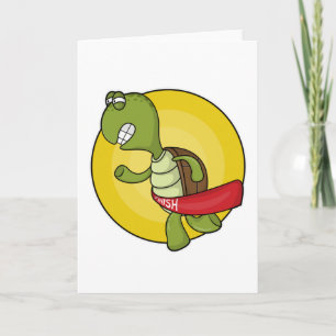 Turtle som Springer i Jogging Kort