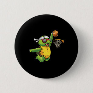 Turtle Spela Basketball Sports Sea Tortoise Play Knapp