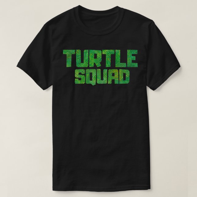 Turtle Squad Triblend T Shirt (Design framsida)