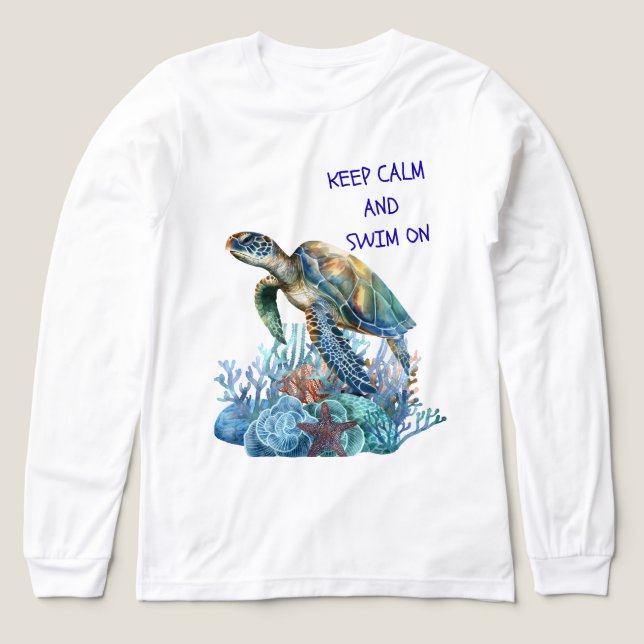 Turtle t shirt (Design framsida)