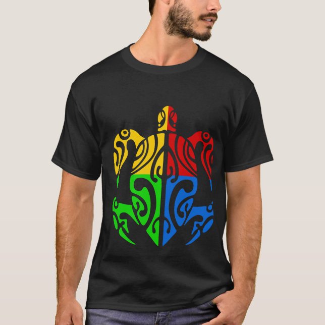 turtle tahiti tee shirt (Framsida)