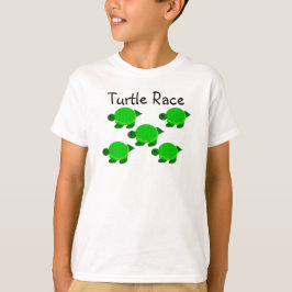 Turtle Tävling Grönt Turtle Tee