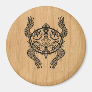 Turtle Teckning Magnet