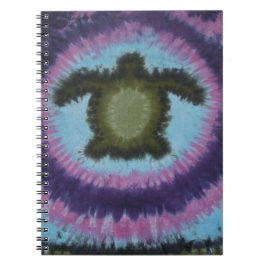 Turtle Tie Dye Anteckningsbok