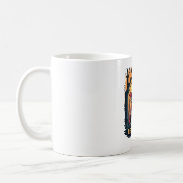 Turtle Tortoise Boo Vampire Bus eller godis Halldu Kaffemugg (Vänster)