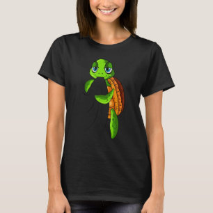 Turtle Tortoise Sea Animal Women Girls Kids T Shirt