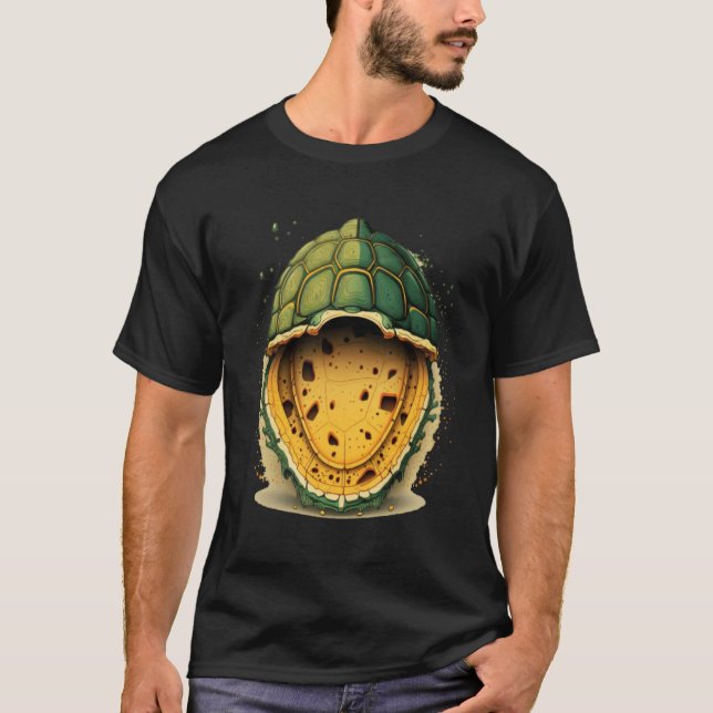 Turtle Tortoise Snäcka Sea Turtles Lazy Easy Hallo T Shirt (Framsida)