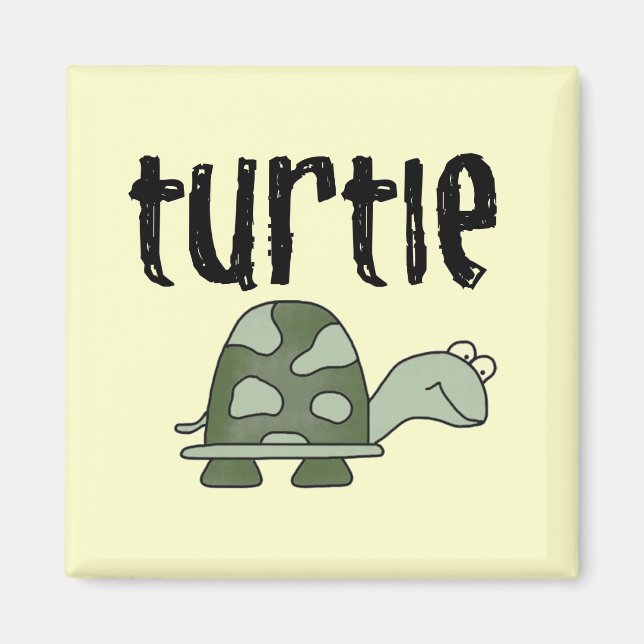 Turtle Tshirts och Gifts Magnet (Framsidan)