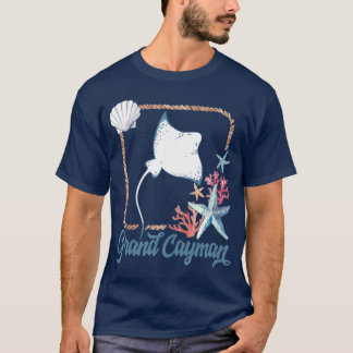 Turtle Tuna Stingray Blue T Shirt