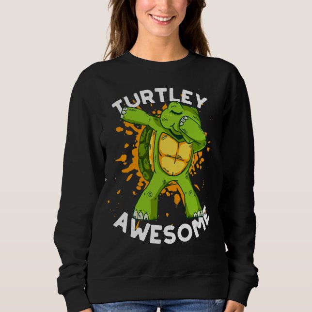 Turtle Turtle 87, Sea Turtle Vatten T Shirt (Framsida)
