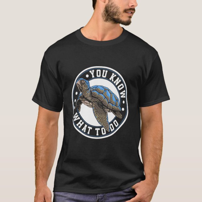 Turtle Turtle Vatten 35 T Shirt (Framsida)