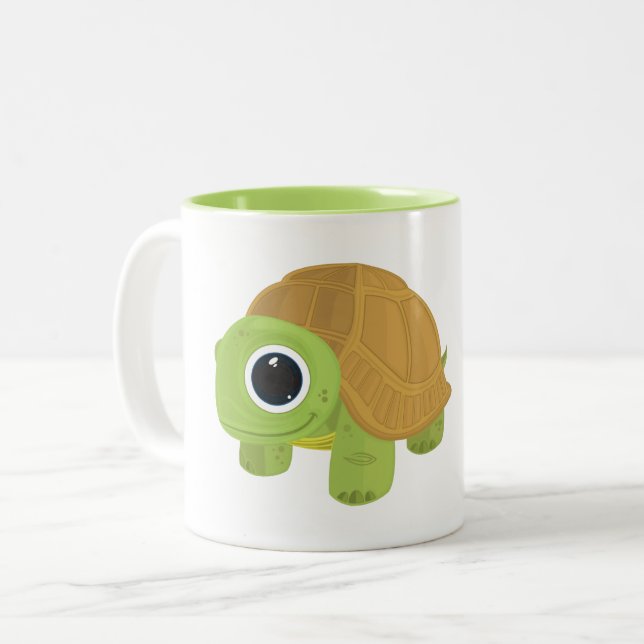 Turtle Två-Tonad Mugg (Framsida vänster)