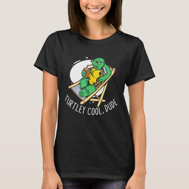 Turtle Vatten Turtle 53 Sea Turtle T Shirt (Framsida)