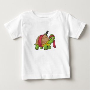 Turtle vid martialkonst med Sword T Shirt
