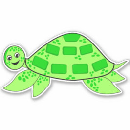 Turtle Vinyl Sticker Klistermärken