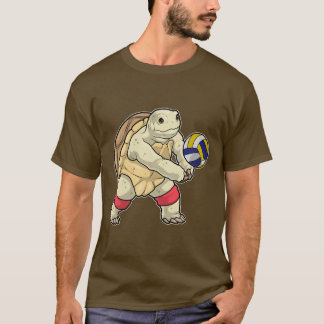 Turtle Volleyball-spelare Volleyball T Shirt
