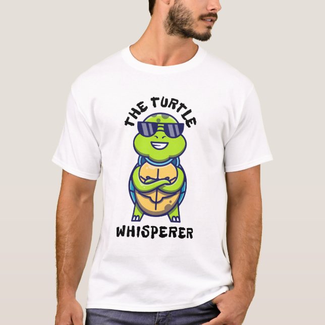 Turtle Whisperer T Shirt (Framsida)