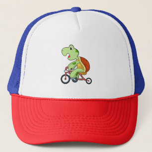 Turtle with Bicycle Keps
