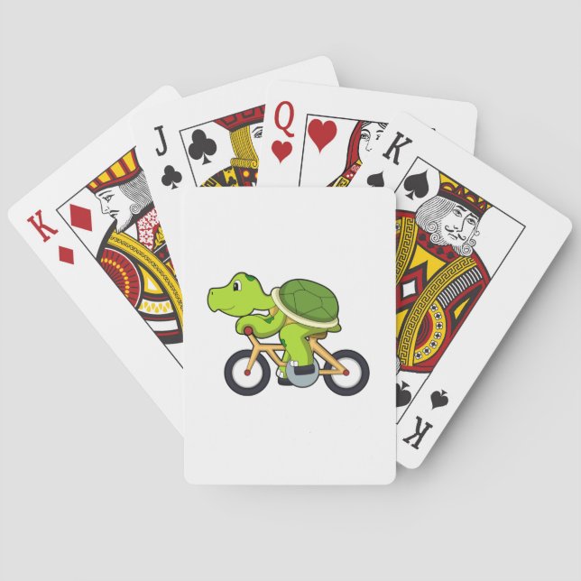 Turtle with Bicycle.PNG Casinokort (Baksidan)