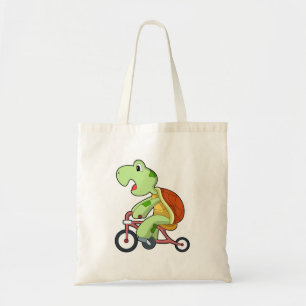 Turtle with Bicycle Tygkasse