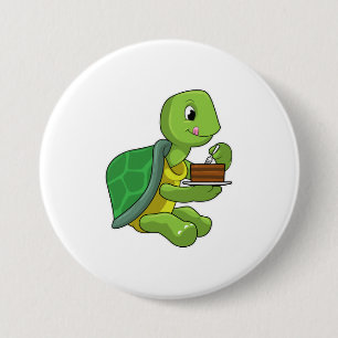 Turtle with Cake Knapp