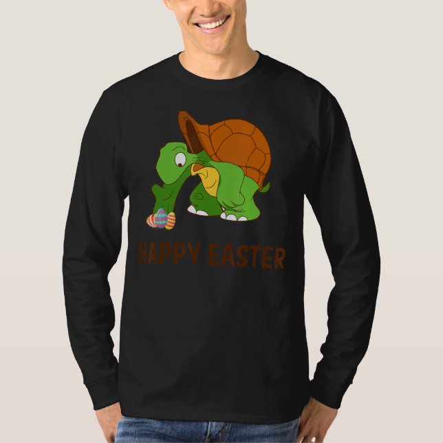 Turtle with Eggs Påsk Day T Shirt (Framsida)