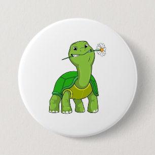 Turtle with Flower Daisy Knapp