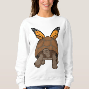 Turtle with Rainbow Färg T Shirt