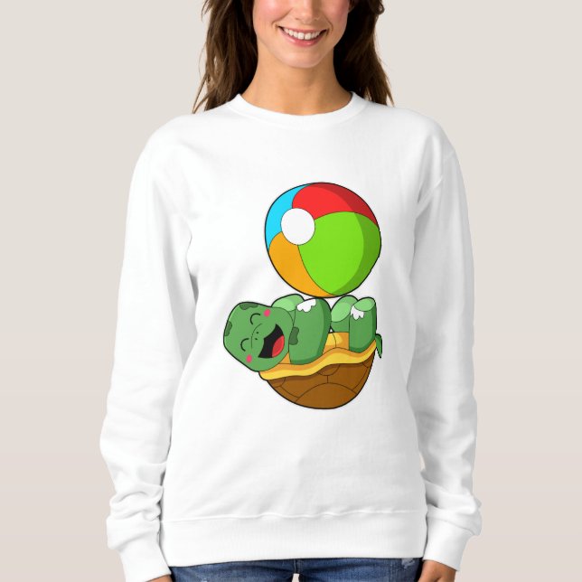 Turtle with Vatten polo T Shirt (Framsida)