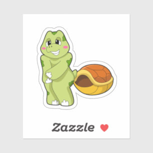 Turtle without Snäcka Shy.PNG Klistermärken