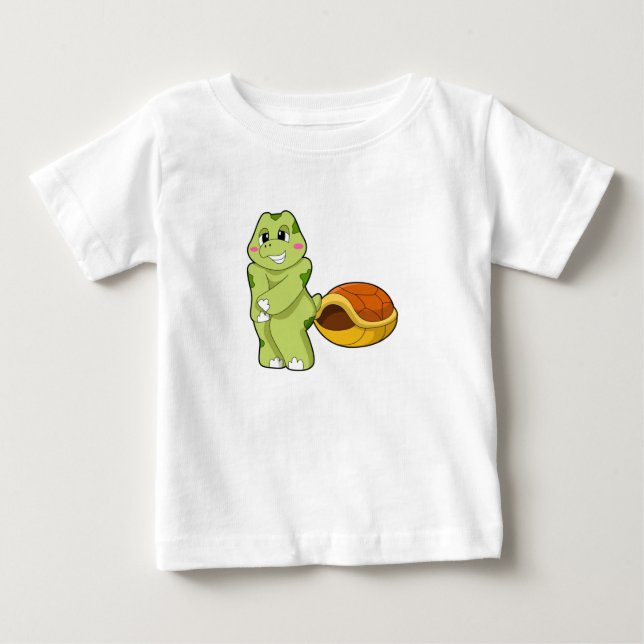 Turtle without Snäcka Shy.PNG T Shirt (Framsida)