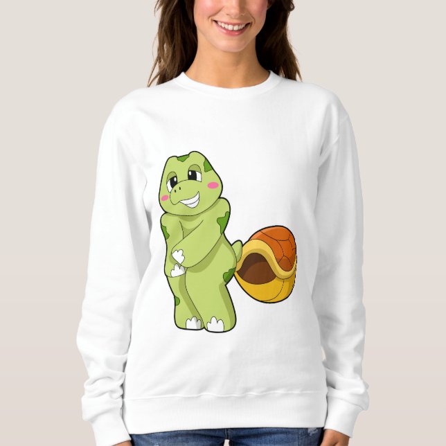 Turtle without Snäcka Shy.PNG T Shirt (Framsida)
