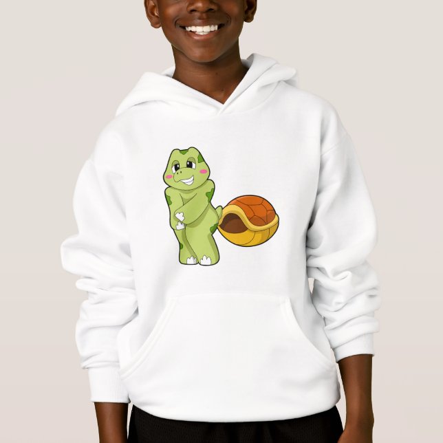 Turtle without Snäcka Shy.PNG T Shirt (Framsida)