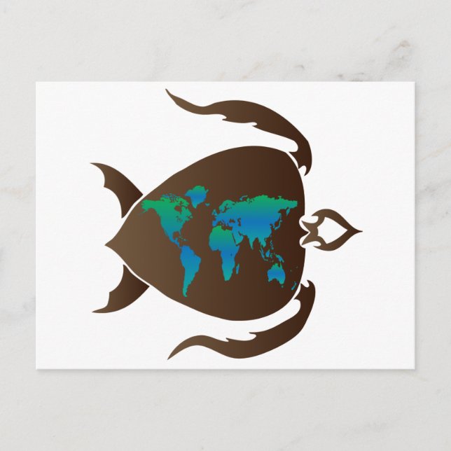 Turtle world vykort (Framsida)