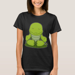 Turtle Yoga Meditation T Shirt