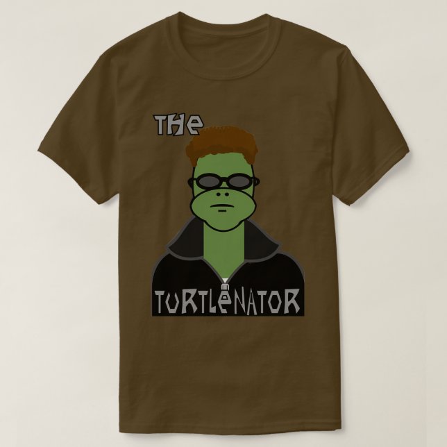 Turtlenator T Shirt (Design framsida)