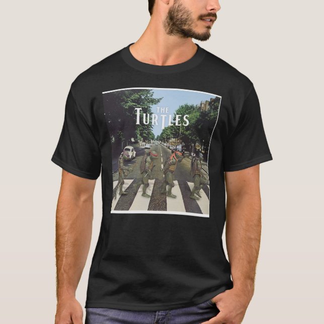 Turtles - Abbey Road Classic T-Shirt (Framsida)