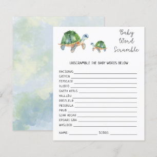 Turtles - Baby Ord-skam   Barnstödsspel