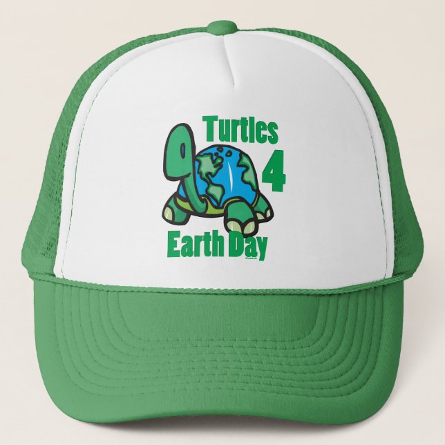 Turtles for Earth Day Hat Keps (Framsida)